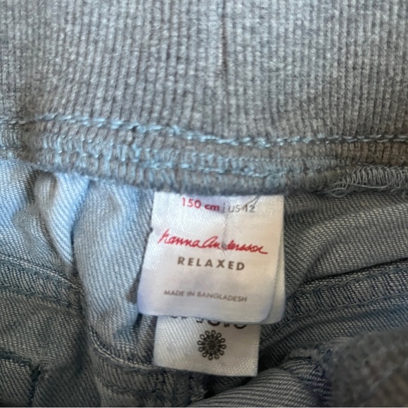 Hanna Andersson 12 Boys Relaxed Classic Pull On Jeans Medium Light Wash - Picture 7 of 7